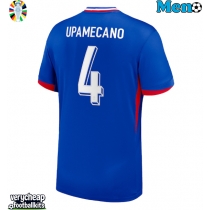 France Dayot Upamecano #4 Replica Home Shirt Euro 2024 Short Sleeve